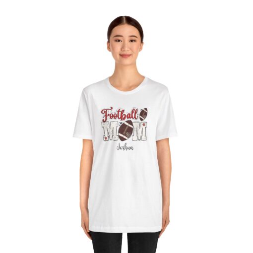 Custom football Mom t shirt - Image 40