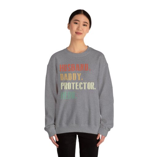 Husband Daddy Protector Sweatshirt - Image 59