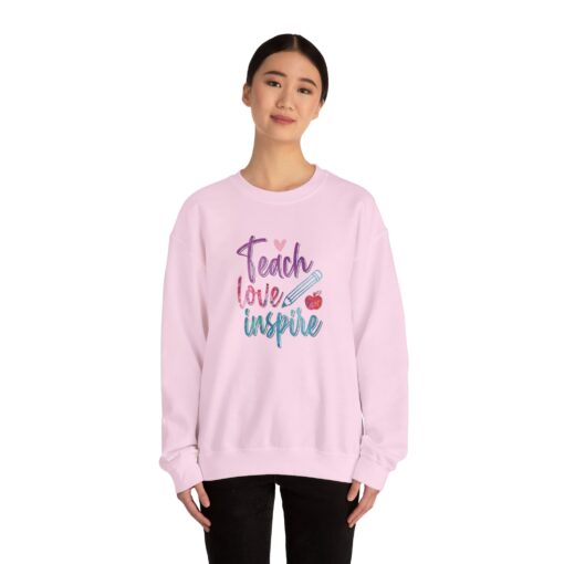 Teach, Love, Inspire Sweatshirt - Image 37