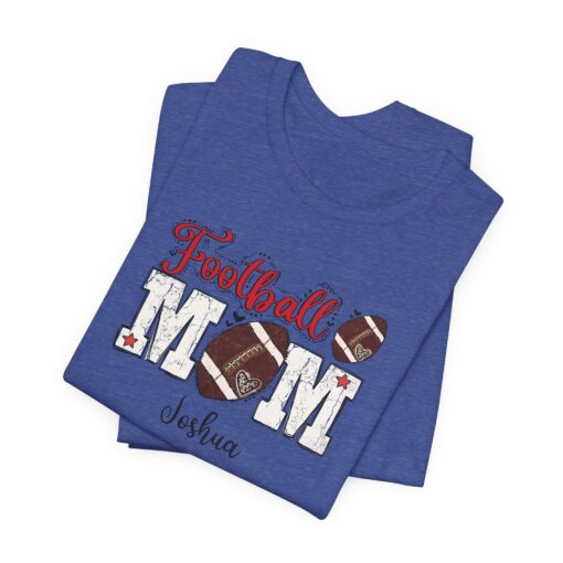 Custom football Mom t shirt - Image 353