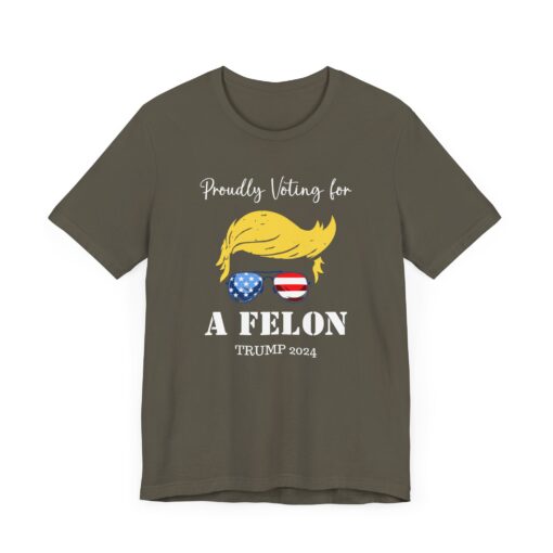 Still Voting for a Felon Trump Tee - Image 90