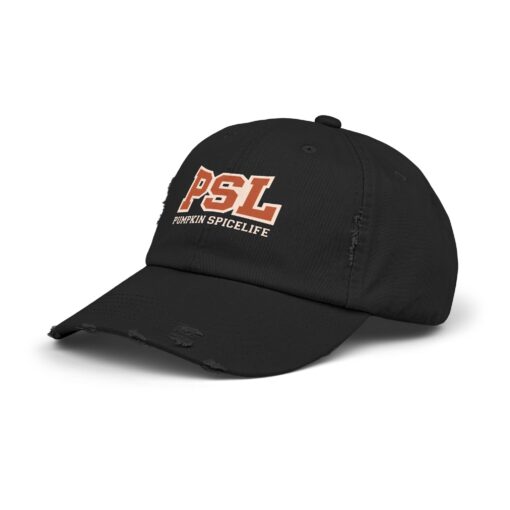 PSL Pumpkin Spice Life Distressed hat - Image 2