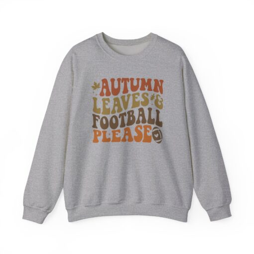 Fall Leaves & Football Sweatshirt - Image 34