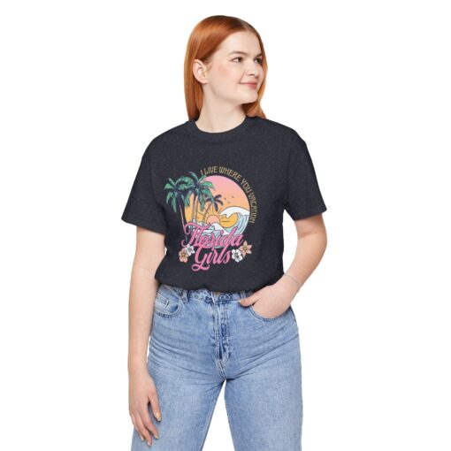 Florida Girls Palm Trees Graphic Tee - Image 221