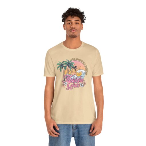 Florida Girls Palm Trees Graphic Tee - Image 128