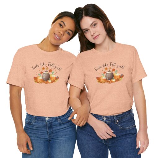 Feels Like Fall Y'all T-Shirt - Image 142