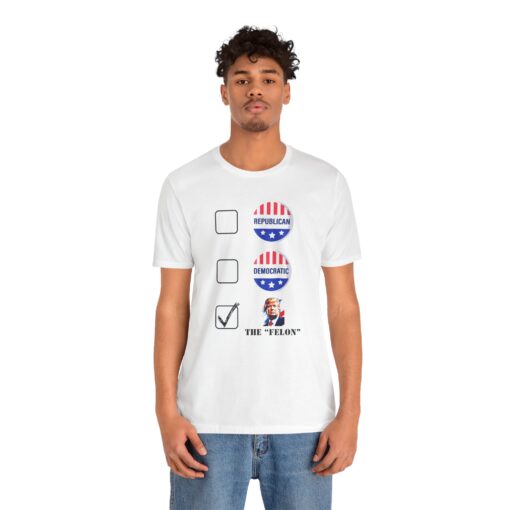 Trump "Felon" Sleeve Tee - Image 41