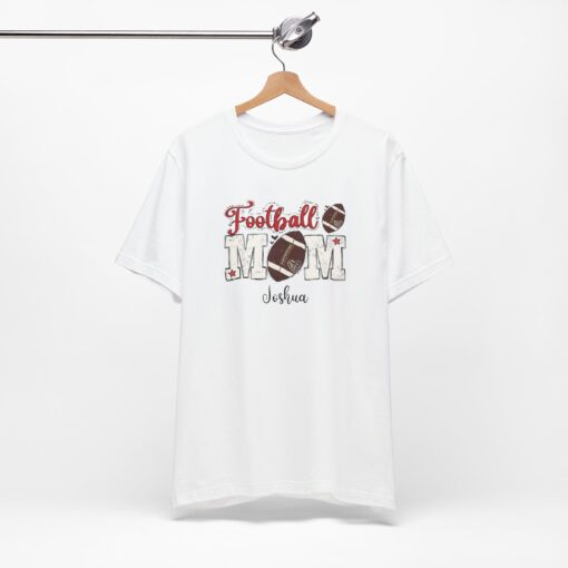 Custom football Mom t shirt - Image 36