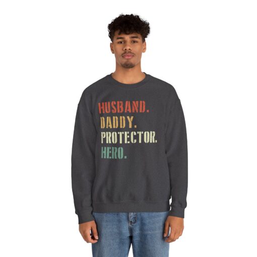 Husband Daddy Protector Sweatshirt - Image 71