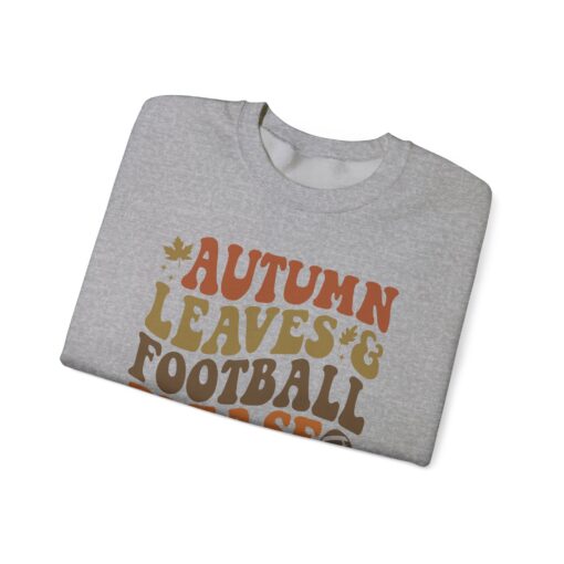 Fall Leaves & Football Sweatshirt - Image 36