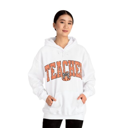 Varsity Teacher Hooded Sweatshirt - Image 19