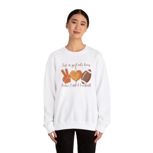 Peace Fall & Football Sweatshirt - Image 15