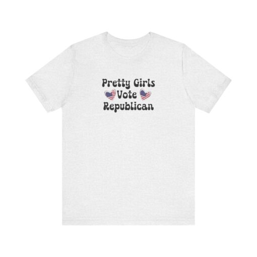 Pretty Girls Vote Republican Tee - Image 15