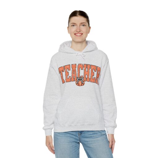 Varsity Teacher Hooded Sweatshirt - Image 34