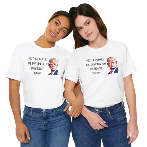 Praying for President Trump Tee - Image 55