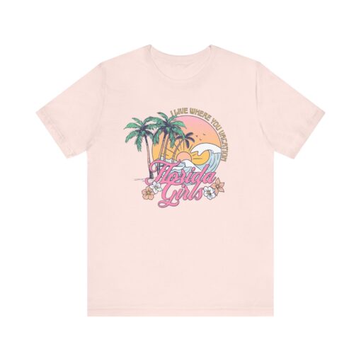 Florida Girls Palm Trees Graphic Tee - Image 30