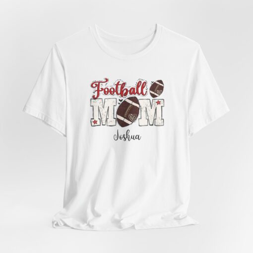 Custom football Mom t shirt - Image 35