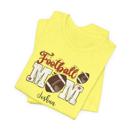 Custom football Mom t shirt - Image 237