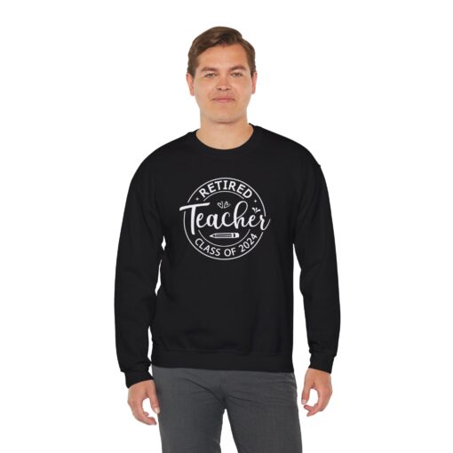 Retiring Teacher 2024 Sweatshirt - Image 6