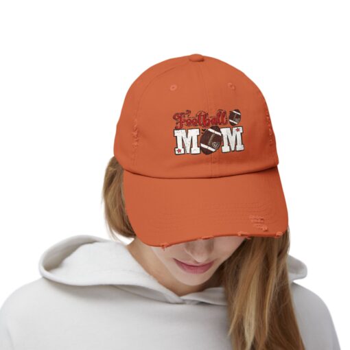 Distressed Football Mom Hat - Image 4