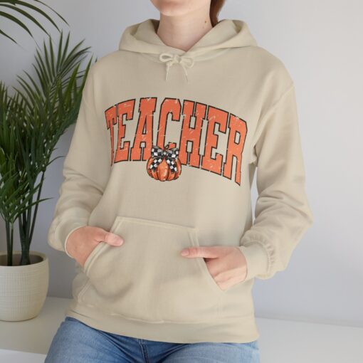 Varsity Teacher Hooded Sweatshirt - Image 52