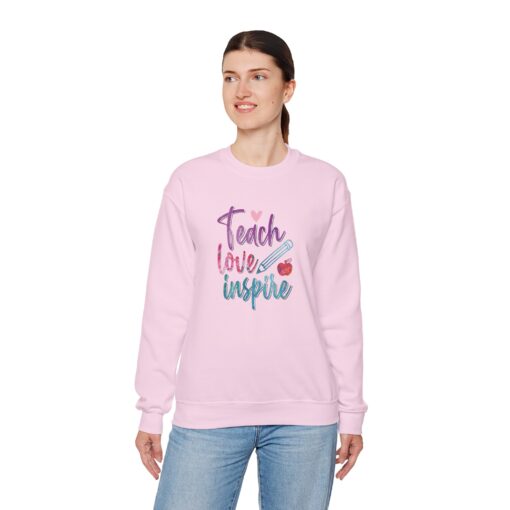 Teach, Love, Inspire Sweatshirt - Image 41