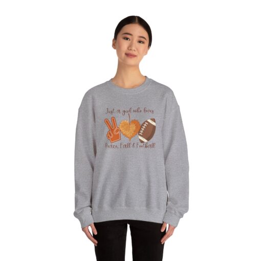 Peace Fall & Football Sweatshirt - Image 48