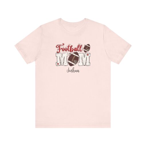 Custom football Mom t shirt