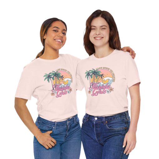 Florida Girls Palm Trees Graphic Tee - Image 56