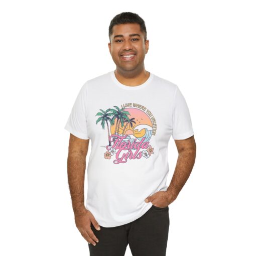 Florida Girls Palm Trees Graphic Tee - Image 16