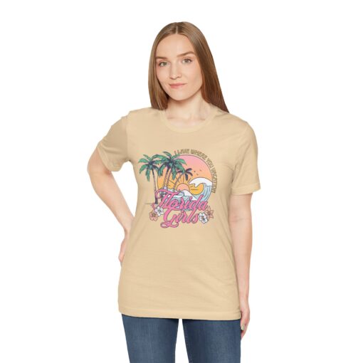 Florida Girls Palm Trees Graphic Tee - Image 129