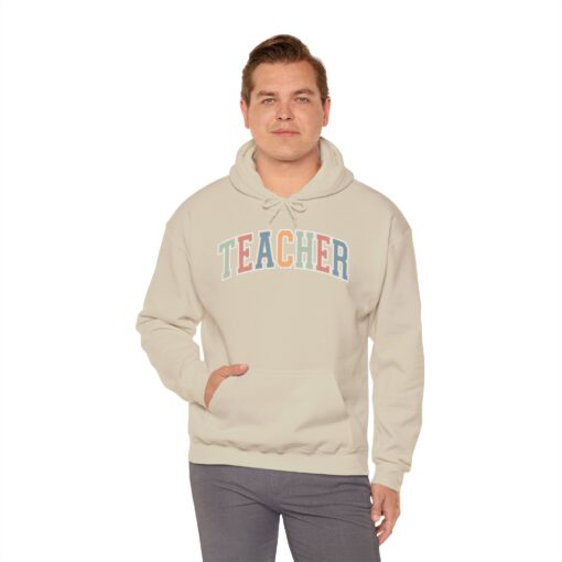 Varsity Teacher Hooded Sweatshirt - Image 9