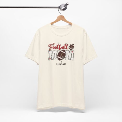 Custom football Mom t shirt - Image 123