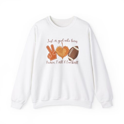 Peace Fall & Football Sweatshirt - Image 12