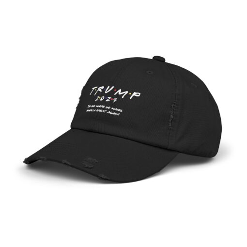 Trump "Friends" 2024 Distressed hat - Image 10