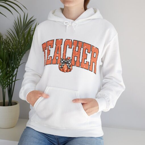 Varsity Teacher Hooded Sweatshirt - Image 26