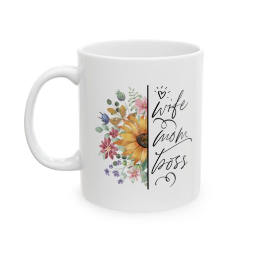 Wife mom boss mug - Image 2