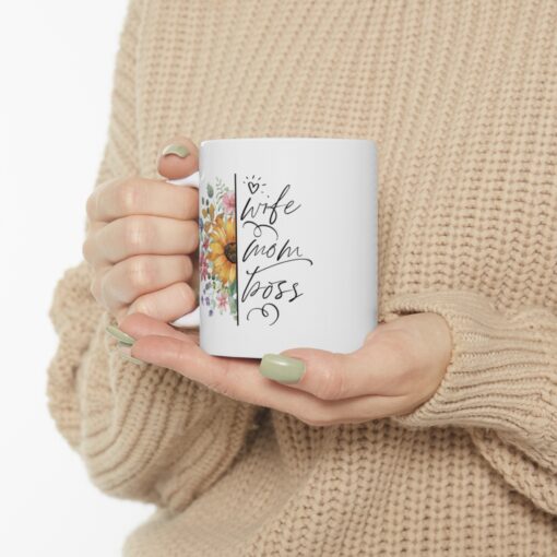 Wife mom boss mug - Image 10