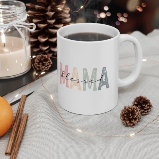 Blessed Mama Mug - Image 4