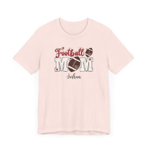 Custom football Mom t shirt - Image 3