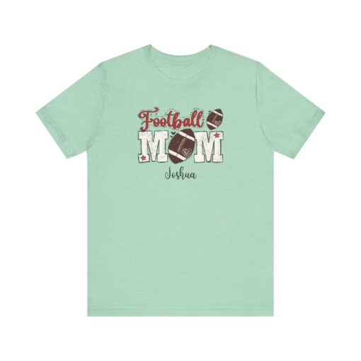 Custom football Mom t shirt - Image 291