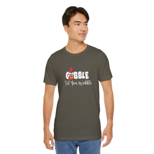 Gobble til You Wobble Thanksgiving Tee - Image 310