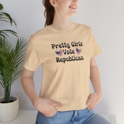 Pretty Girls Vote Republican Tee - Image 29