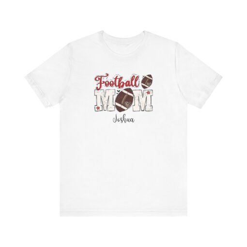 Custom football Mom t shirt - Image 30