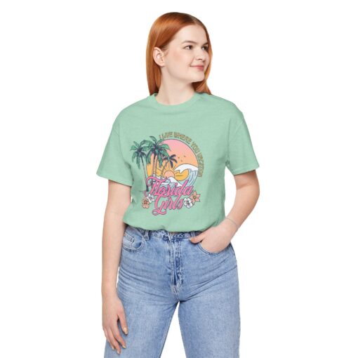 Florida Girls Palm Trees Graphic Tee - Image 163