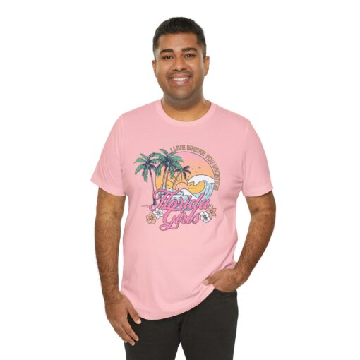 Florida Girls Palm Trees Graphic Tee - Image 248