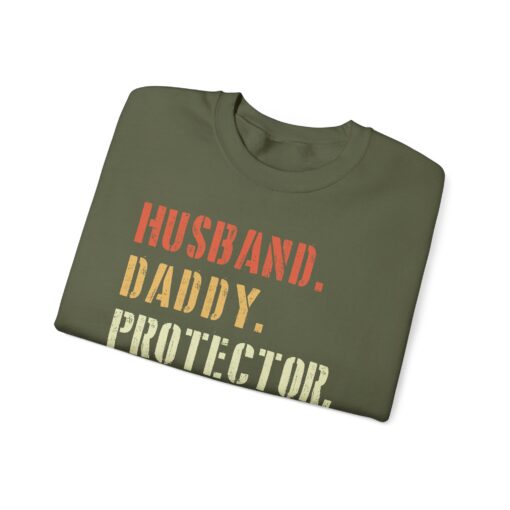 Husband Daddy Protector Sweatshirt - Image 36