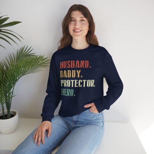 Husband Daddy Protector Sweatshirt - Image 11