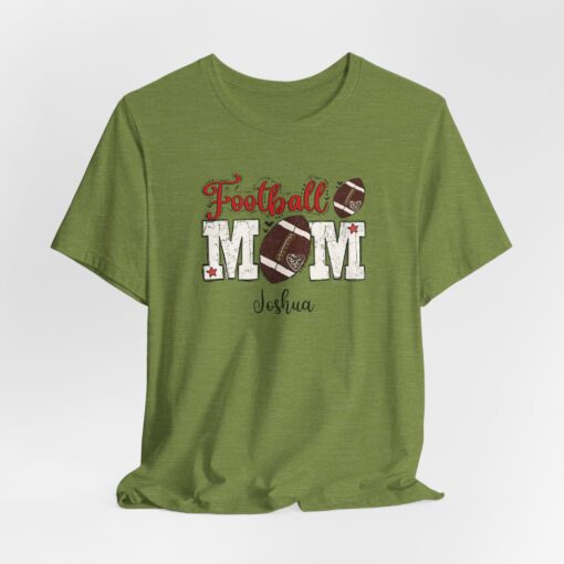 Custom football Mom t shirt - Image 267