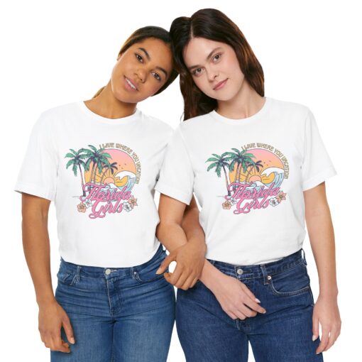 Florida Girls Palm Trees Graphic Tee - Image 26